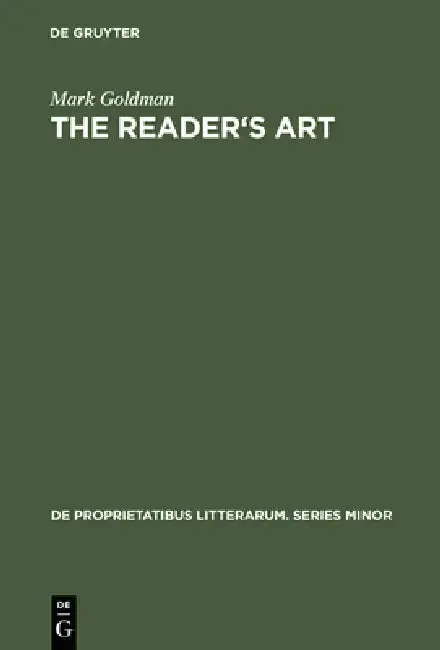 Cover of The Reader's Art