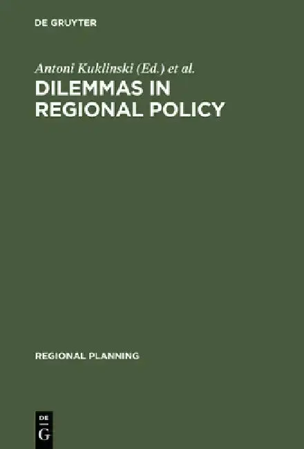 Cover of Dilemmas in Regional Policy