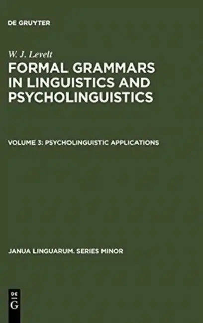 Cover of Psycholinguistic Applications