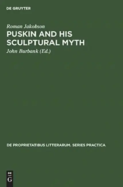 Cover of Puskin and His Sculptural Myth