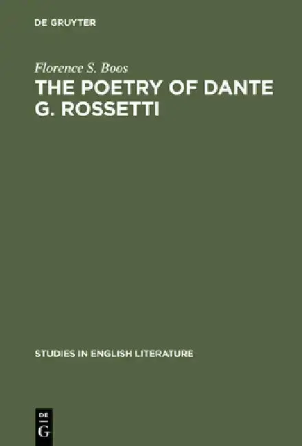 Cover of The Poetry of Dante G. Rossetti