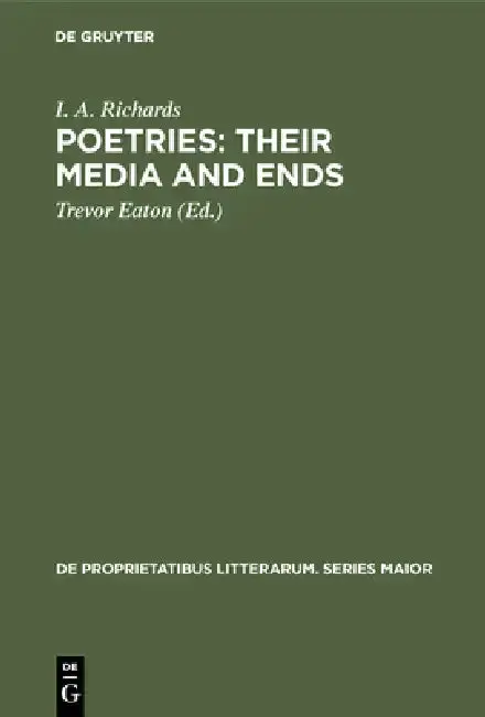 Cover of Poetries