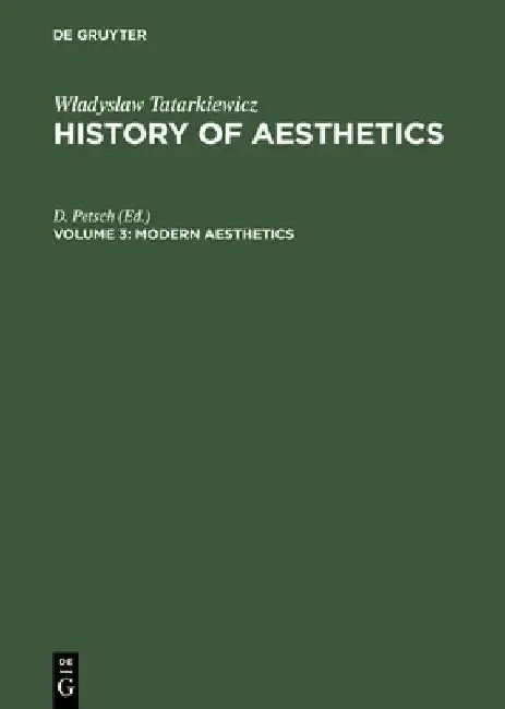 Cover of Modern Aesthetics