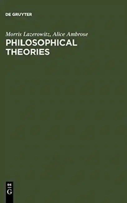 Cover of Philosophical Theories