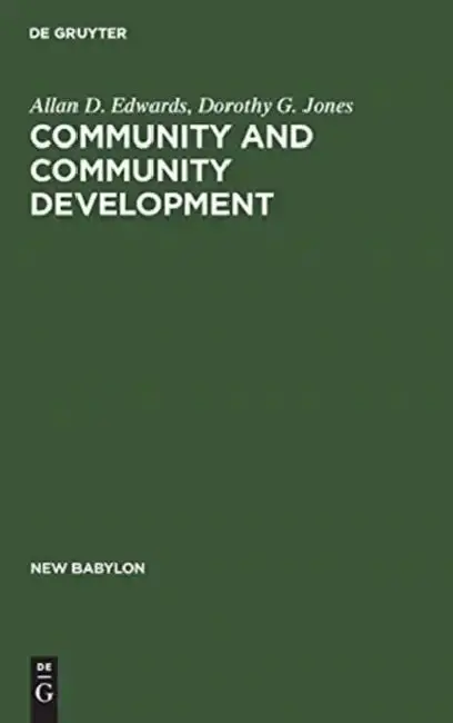 Cover of Community and Community Development