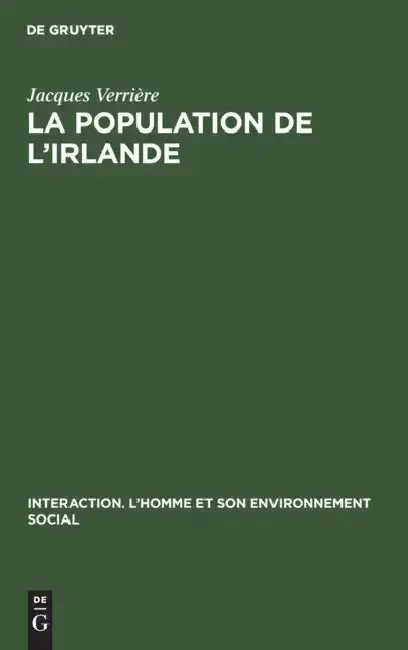 Cover of La Population de l'Irlande