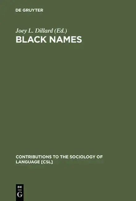 Cover of Black Names