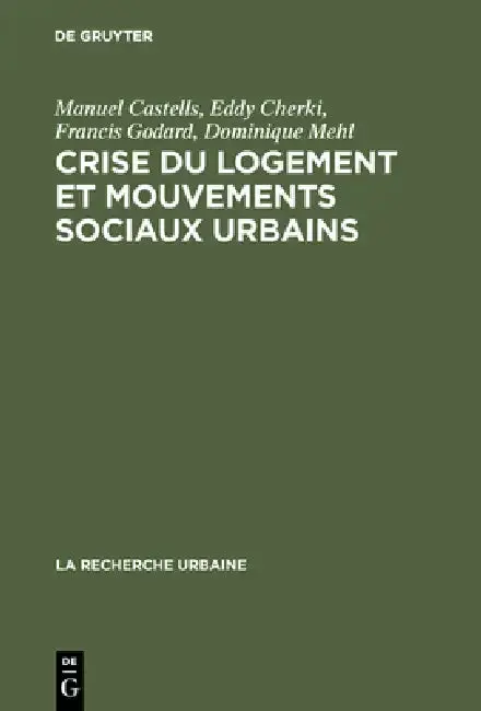 Cover of Crise du logement et mouvements sociaux urbains