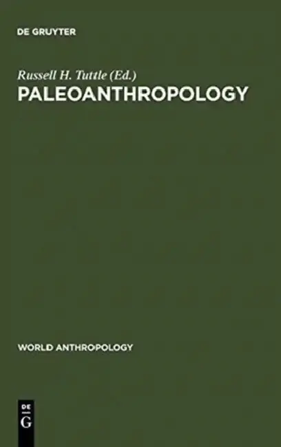 Cover of Paleoanthropology