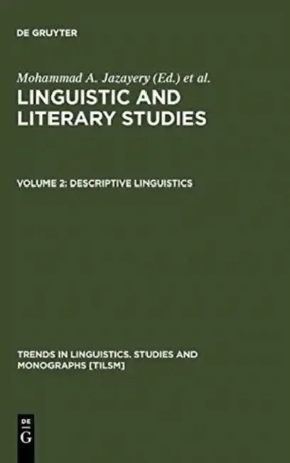 Cover of Descriptive Linguistics