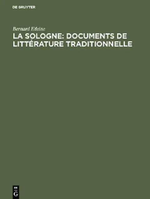 Cover of La Sologne