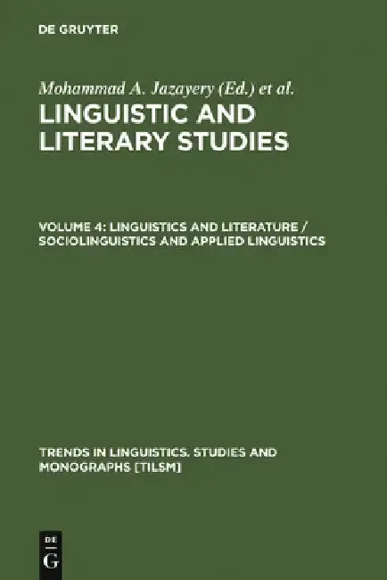 Cover of Linguistics and Literature / Sociolinguistics and Applied Linguistics