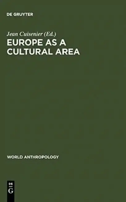 Cover of Europe as a Cultural Area