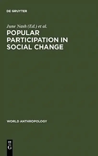 Cover of Popular Participation in Social Change