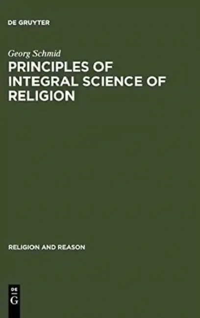 Cover of Principles of Integral Science of Religion
