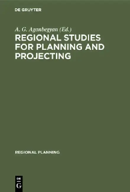 Cover of Regional Studies for Planning and Projecting