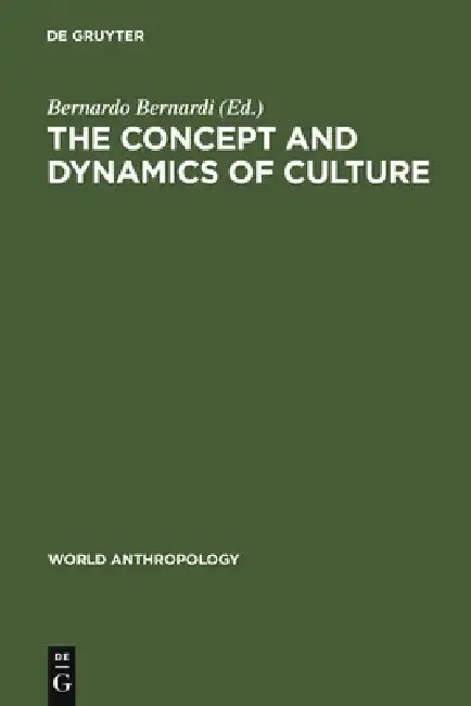 Cover of The concept and dynamics of culture