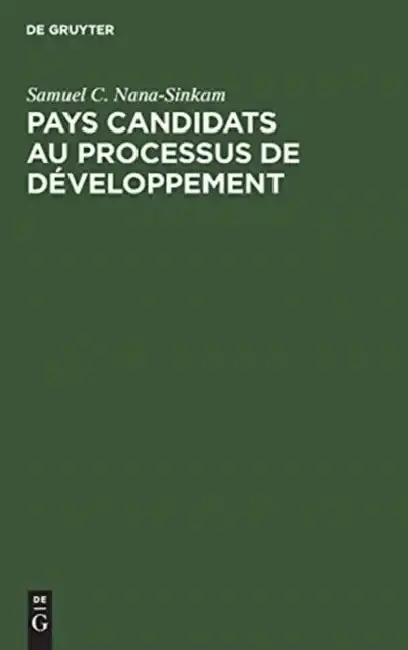 Cover of Pays candidats au processus de développement