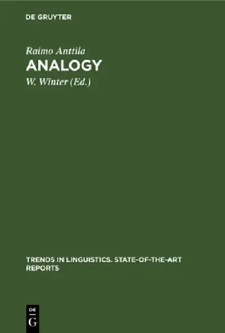 Cover of Analogy