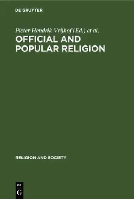 Cover of Official and Popular Religion