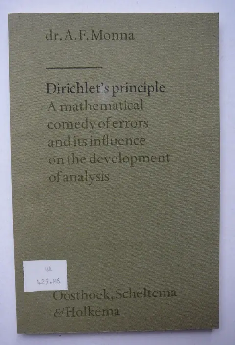 Cover of Dirichlet's principle