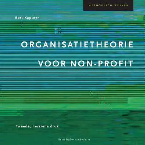 Cover of Organisatietheorie Voor Non-Profit