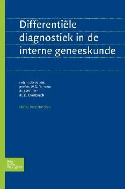 Cover of Differentiele Diagnostiek in de Interne Geneeskunde