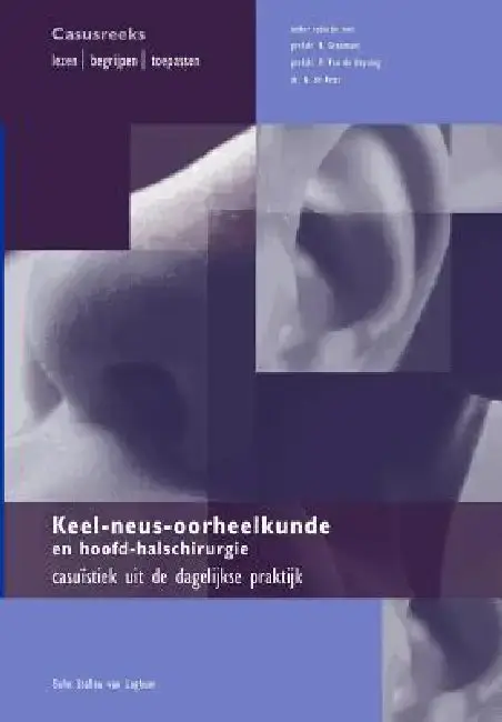 Cover of Keel-Neus-Oorheelkunde En Hoofd-Halschirurgie