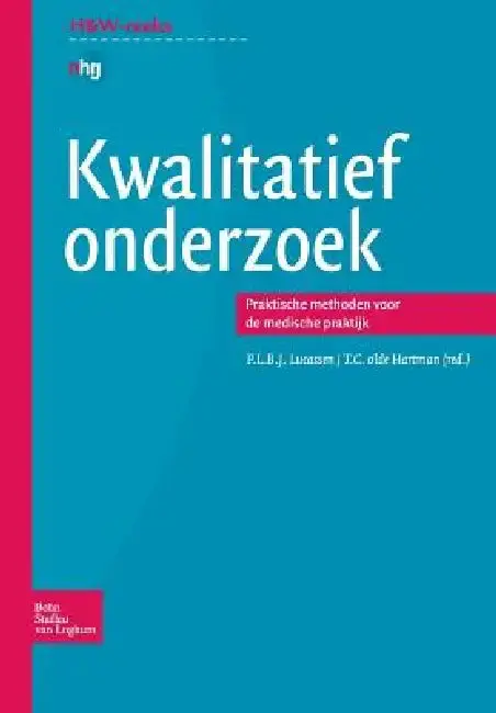 Cover of Kwalitatief Onderzoek