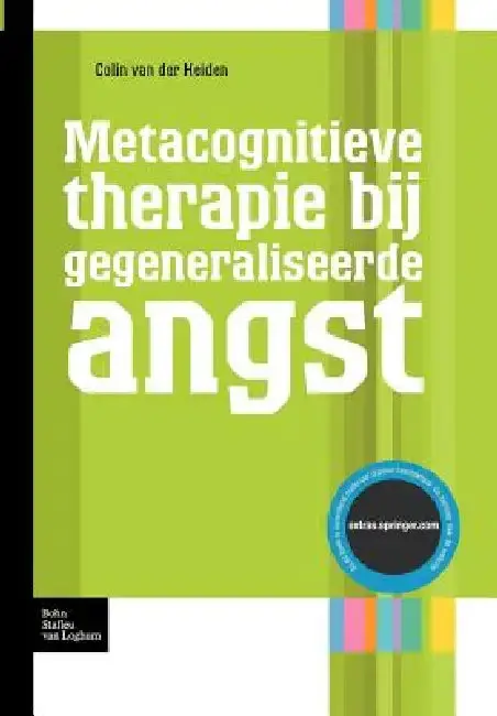 Cover of Metacognitieve Therapie Bij Gegeneraliseerde Angst