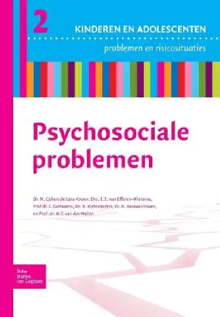 Cover of Psychosociale Problemen