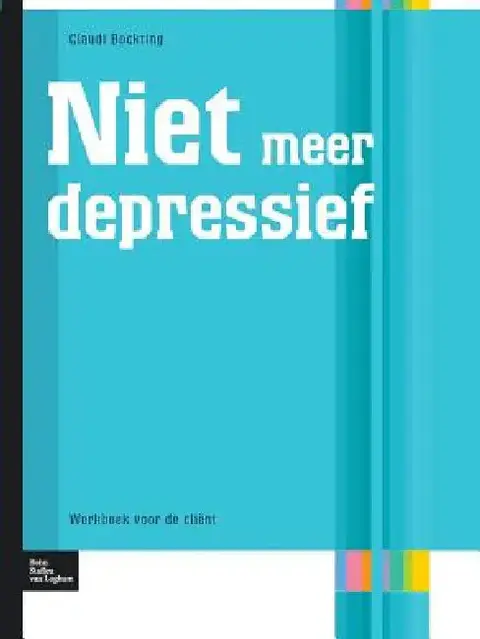 Cover of Niet Meer Depressief