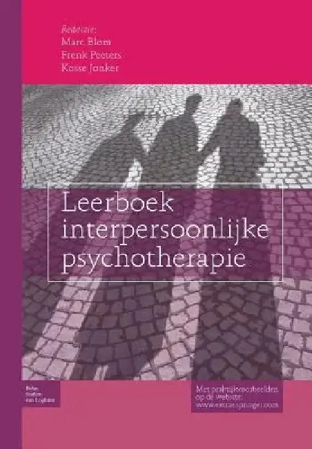 Cover of Leerboek Interpersoonlijke Psychotherapie