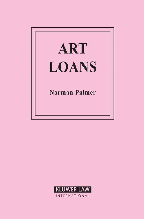 Cover of Art Loans