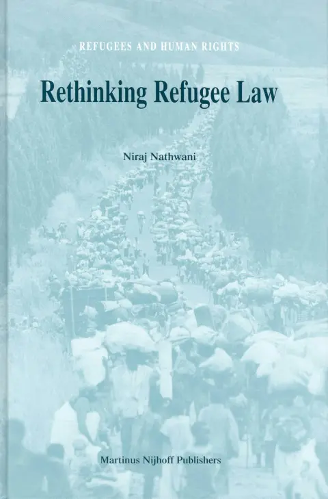 Cover of Rethinking Refugee Law
