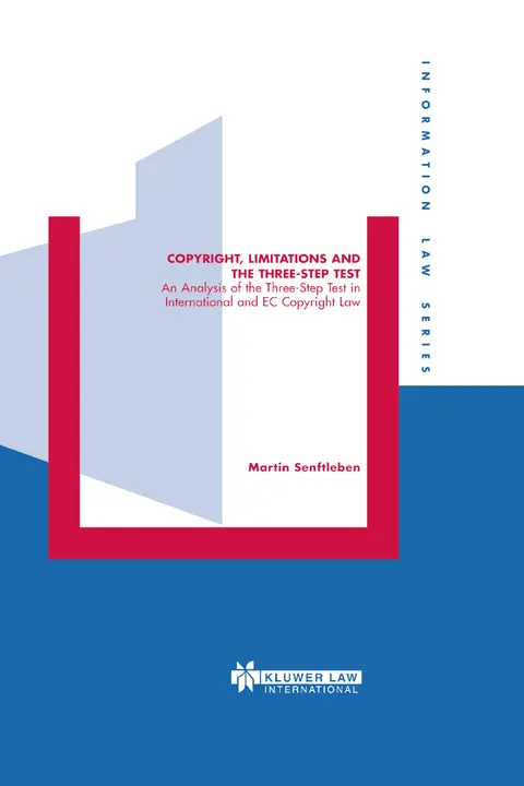 Cover of Copyright, Limitations and the Three-Step Test