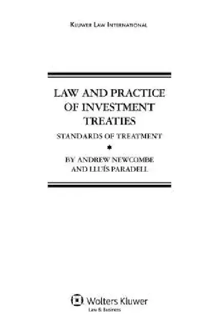 Cover of Law and Practice of Investment Treaties