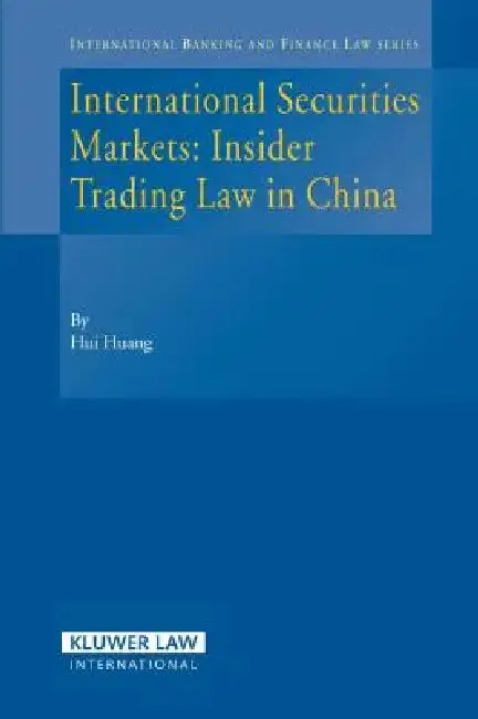 Cover of International Securities Markets