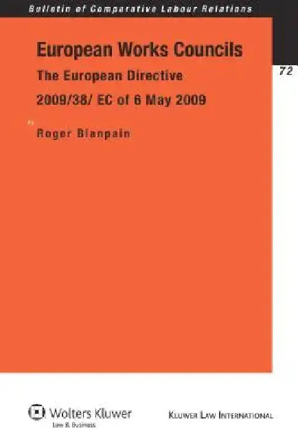 Cover of European Works Councils