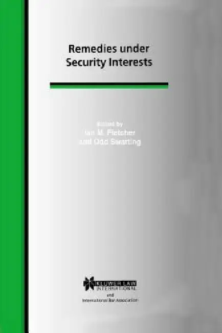 Cover of Remedies Under Security Interests
