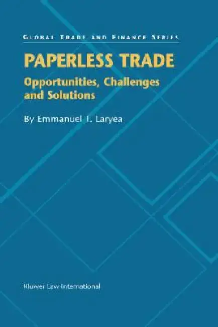 Cover of Paperless Trade