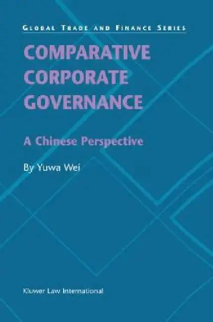 Cover of Comparative Corporate Governance