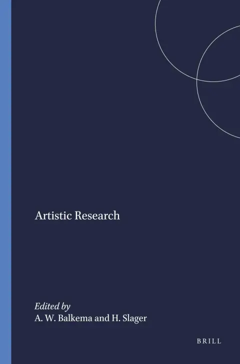 Cover of Artistic Research