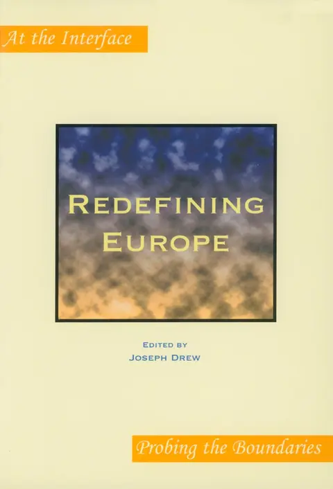 Cover of Redefining Europe