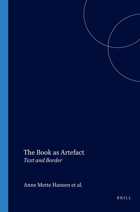 Cover of The Book as Artefact
