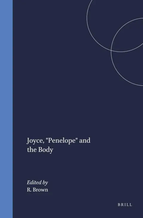 Cover of Joyce, "Penelope" and the Body