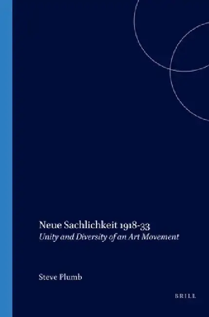 Cover of Neue Sachlichkeit 1918-33