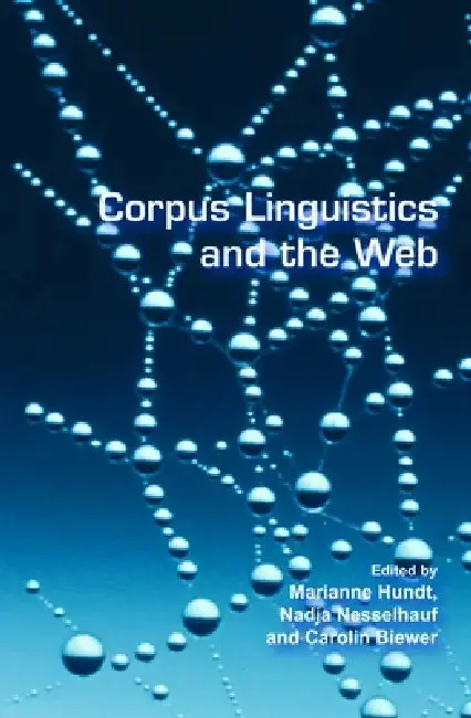 Cover of Corpus Linguistics and the Web