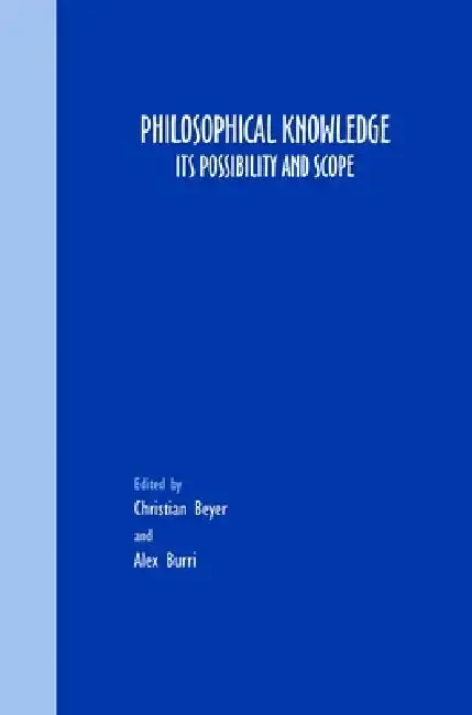 Cover of Philosophical Knowledge