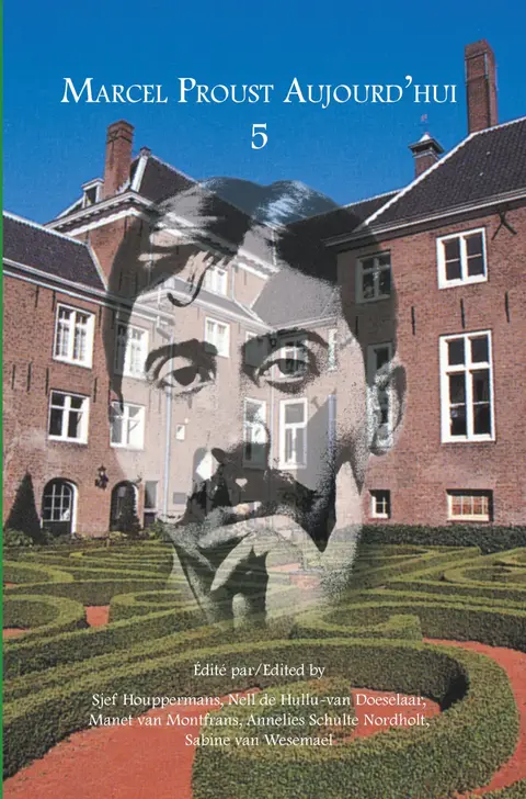 Cover of Marcel Proust Aujourd'hui 5